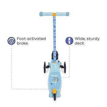 Amazon.co.jp: Bluey 3D セルフバランススクーター 子供用 3輪